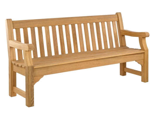 Teak Royal Park Bench 6ft