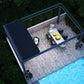 Wall mounted Pergola - The Deluxe Pine - 5 x 3M