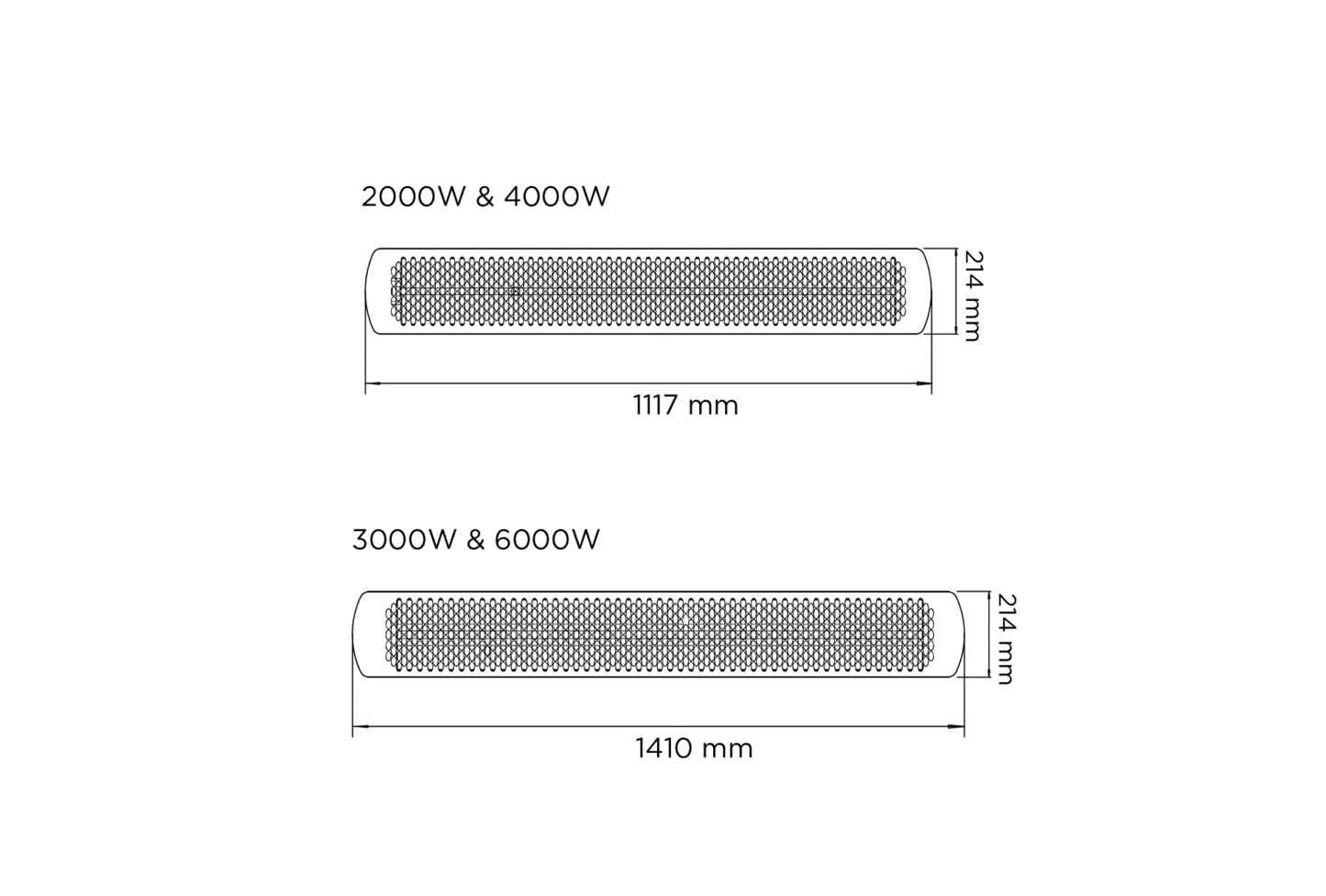 BROMIC -TUNGSTEN SMART-HEAT ELECTRIC BLACK