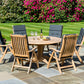 Alexander Rose - 6 Seater Roble Table Set