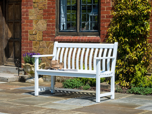 Alexander Rose - Broadfield White Acacia Bench 4ft