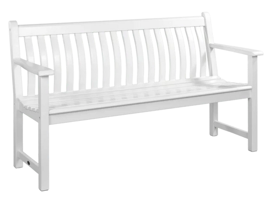 Alexander Rose - Broadfield White Acacia Bench 5ft