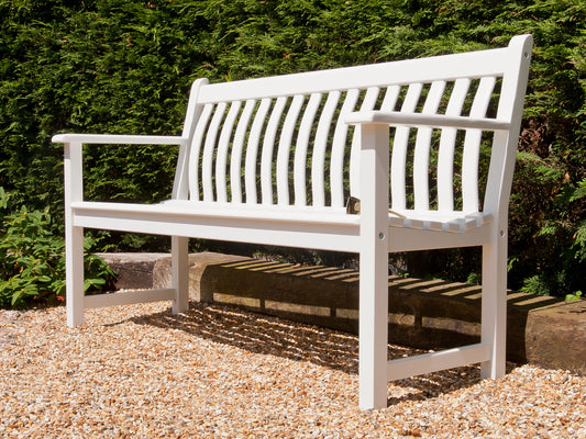 Alexander Rose - Broadfield White Acacia Bench 5ft