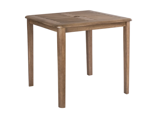 Alexander Rose - Broadfield Chestnut Acacia Square Table 0.8m x 0.8m