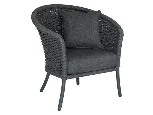 Alexander Rose - Cordial Grey Lounge Armchair