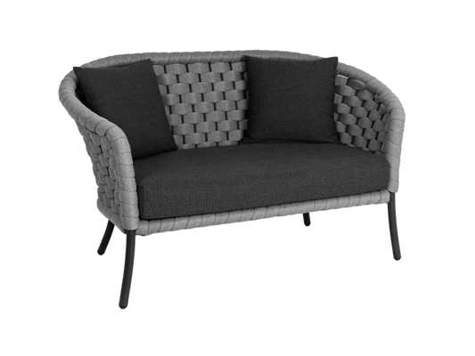 Alexander Rose - Cordial Luxe Light Grey 2 Seater Sofa