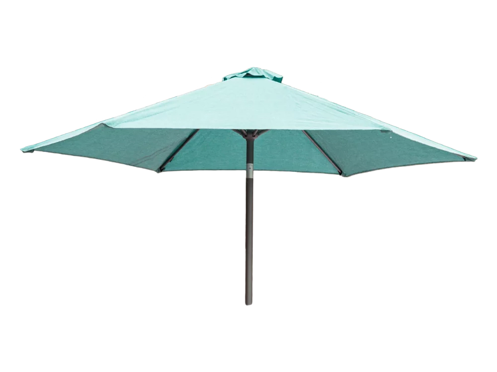 Round Aluminium Parasol 2.5m - 3 Colours